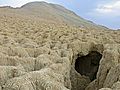 Mount Mehdi Mud Volcano in Balochistan Province of Pakistan