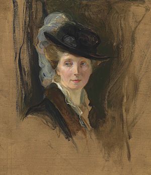 Mrs Philip de László, née Lucy Guinness, by Philip Alexius de László.jpg