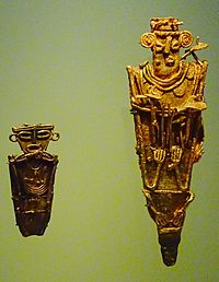Muisca Tunjos - Museo del Oro - Bogotá