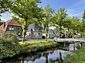 Netherlands, Oosterwolde, Quadoelenweg (1) en Opsterlandse Compagnonsvaart