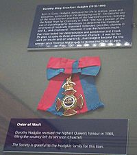 Order of Merit Dorothy Hodgkin