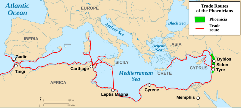 Phoenician trade routes (eng)