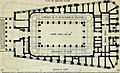 Pictorial Handbook of London (1854), p. 383 – Ground plan of Royal Exchange