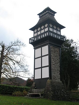 Plas Newydd, tower - geograph.org.uk - 1063730