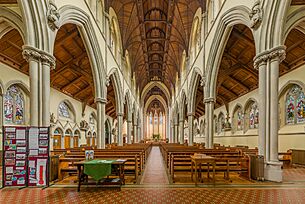 Portsmouth RC Cathedral Nave, Portsmouth, Hampshire, UK - Diliff