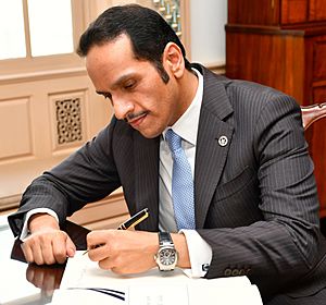 Qatari Foreign Minister Sheikh Mohammed bin Abdulrahman Al Thani - 2017