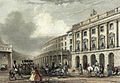 Quadrant, Regent Street engraved by J.Woods after J.Salmon publ 1837 edited