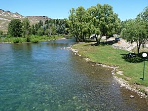 Río Chimehuín en Junín de los Andes