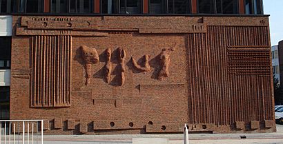 Rotterdam kunstwerk Wall Relief no.1