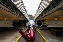 SF-88 Nike Hercules Missile Site (13)- Missiles in underground storage (7406077636)