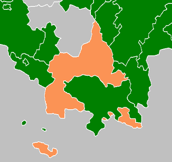 Location of Saxe-Hildburghausen