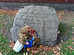 Sarah Bradlee Fulton stone