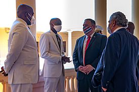 Secretary Pompeo Meets with Haitian President Jovenel Moise (50234270532)
