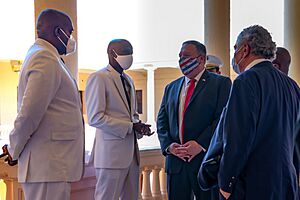 Secretary Pompeo Meets with Haitian President Jovenel Moise (50234270532)