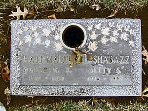 Shabazz Gravesite