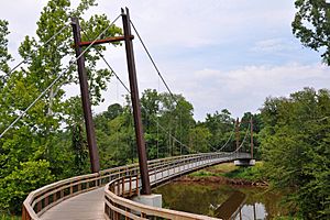 Skycrest suspension bridge