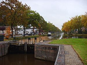 The canal in Stadskanaal