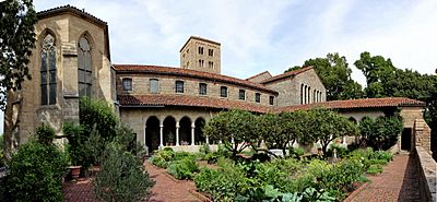 The Cloisters from Garden