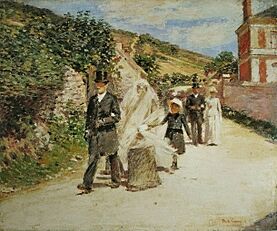 Theodore Robinson - Le Cortège nuptial