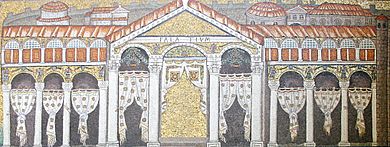 Theodoric's Palace - Sant'Apollinare Nuovo - Ravenna 2016 (crop)