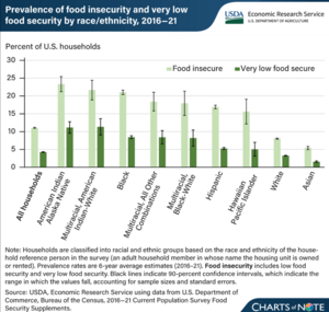 USDA Food insecurity by race and ethnicity
