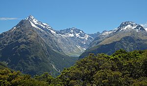 View from Key Summit towards Lake Marian