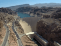 View of Hoover Dam from Mike O'Callaghan–Pat Tillman Memorial Bridge
