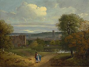 View of Ipswich from Christchurch Park c.1746-9