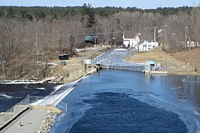 West Hopkinton From Dam