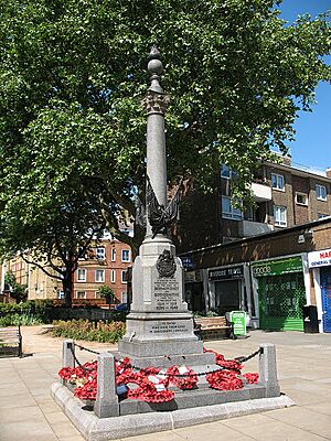 West Lane war memorial - geograph.org.uk - 2427098