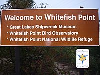 Whitefish Point Sign 2007