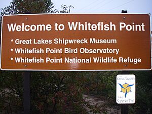Whitefish Point Sign 2007