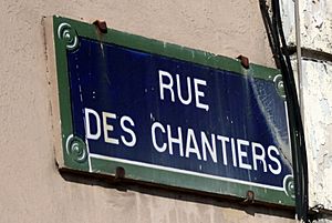 "Rue Des Chantiers" Street