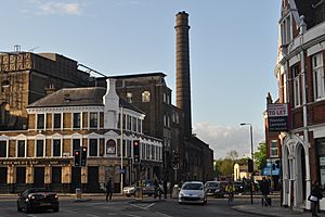 (former) Ram Brewery complex and Brewery Tap pub.jpg