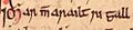 Ímar mac Arailt (Oxford Bodleian Library MS Rawlinson B 489, folio 41r)