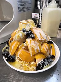 飛冰菓室-奶酪大芒果遇到小芒果冰