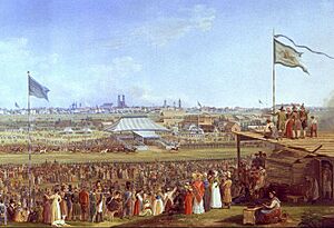 Adam Pferderennen Oktoberfest 1823