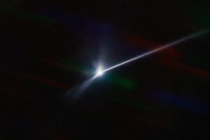 Aftermath of DART Collision with Dimorphos Captured by SOAR Telescope (noirlab2223a)