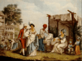 Agostino Brunias - The linen market at Saint-Domingue, 1804