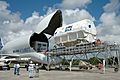 Airbus (A300-600ST) Beluga unloading Columbus