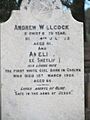 Andrew Willcock gravestone