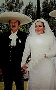 Flor Silvestre and Antonio Aguilar, circa 1990