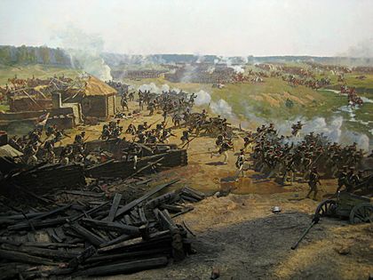 Battle of Borodino panorama - detail 05