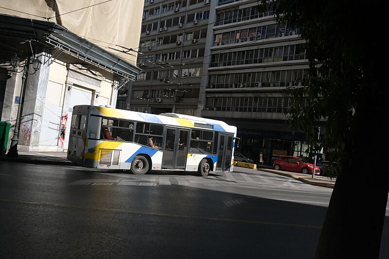 Bus in Athens