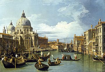 Canaletto - The Entrance to the Grand Canal, Venice - Google Art Project