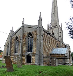 Caythorpe St Vincent - Church from the south-west