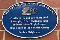 Celebrating the birth of Rugby League