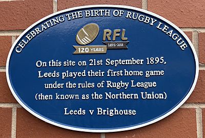 Celebrating the birth of Rugby League