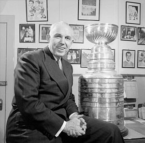 Clarence Campbell Stanley Cup 1957