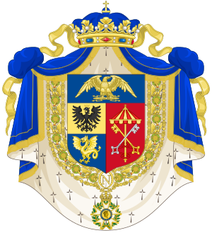 Coat of Arms of Camillo Borghese, 6th Prince of Sulmona